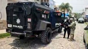 Elementos del Ejército Mexicano y de la Policía del Estado de Jalisco se desplegaron en el sitio | Juan Carlos Munguía