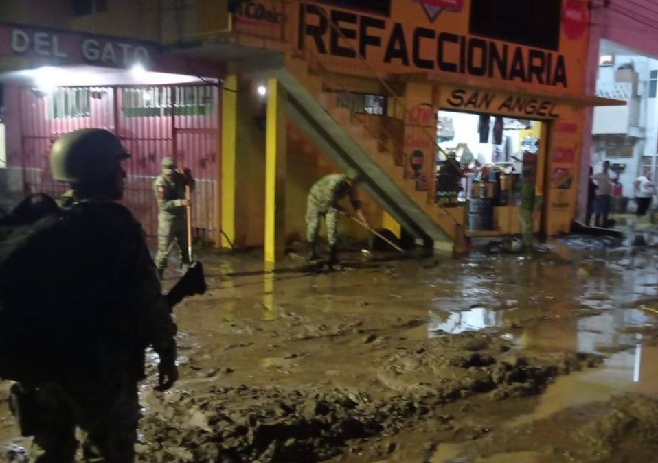 Fuertes lluvias provocan deslaves y afectaciones en Chiapas / Twitter: @pcivilchiapas