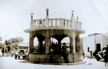 Fuente Xonaca en Puebla / Archivo de Puebla Antigua