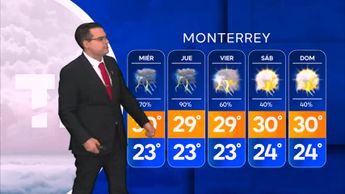 Clima en Nuevo León para este martes 18 de junio