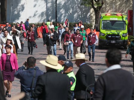 La Ciudad de México hace simulacro de sismos más de una vez al año | Cuartoscuro