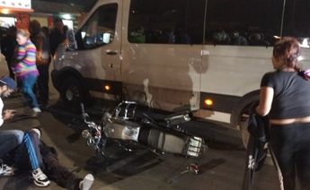 Motociclista lesionado tras accidente en colonia Zaragoza