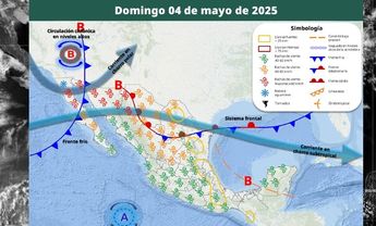 Clima del domingo 3 de mayo 2025