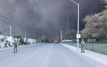 Ejército mexicano aplica Plan DN-III-E tras fuerte incendio