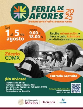La Feria de las Afores también busca prevenir que las personas caigan en fraudes o cobros indebidos por gestores no autorizados | X: @Tu_IMSS