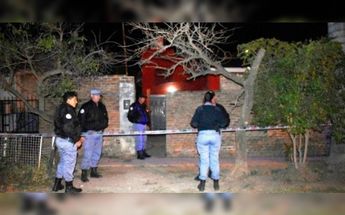 Casa donde fue encontrada María / Clarín y La Mañana