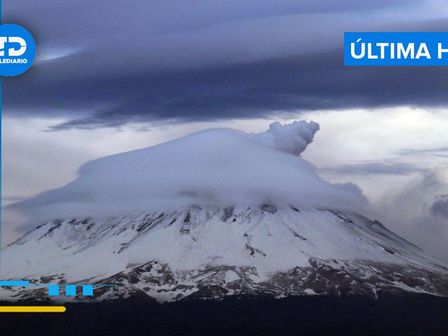 El semáforo de alerta volcánica del Popocatépetl está en Amarillo Fase 2 HOY 3 de febrero 2025 / Cuartoscuro