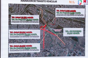 Plan de las obras de interconexión entre San Pedro y Monterrey. | Jorge López