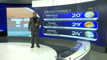 Pronóstico del tiempo para Monterrey, con Abimael Salas - 25 de octubre de 2024
