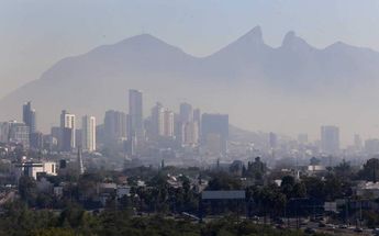 Mala calidad del aire en el Área Metropolitana de Monterrey. | Archivo