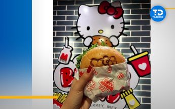 Hamburgesas Hello Kitty