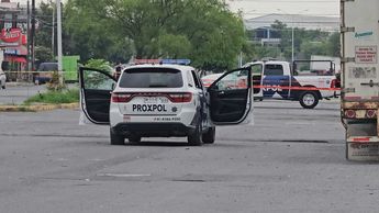 Policías de Escobedo fueron atacados por sujetos armados. | Fabricio Gallegos