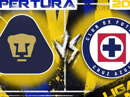 Pumas y Cruz Azul disputarán tres puntos en el Estadio Olímpico Universitario.