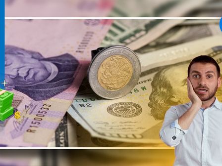 El dólar se ha mantenido estable en el tipo de cambio frente al peso mexicano / Telediario.