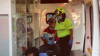 Ariadna Anabel fue trasladada al Hospital Materno Infantil. | Erik Solheim Rocha