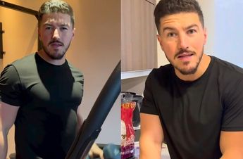 Samuel García presumió su nuevo look en sus historias de Instagram. | Instagram Samuel García