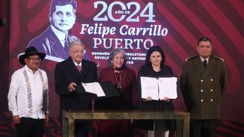 AMLO realizó su última conferencia matutina este lunes. | Araceli López