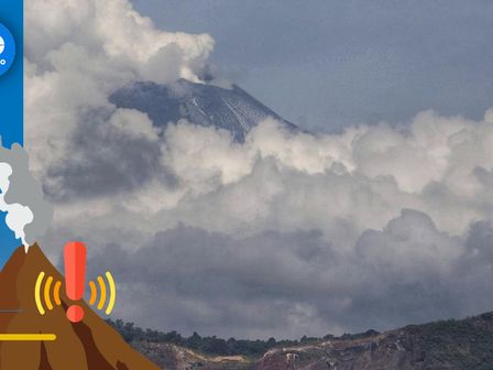 Actividad del Popocatépetl 24 de agosto de 2024 / Andrés Lobato
