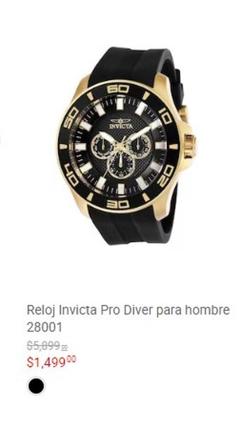 Reloj Invicta | Especial