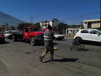 El adulto mayor terminó con lesiones de consideración en la mano derecha. | Marcela Cuevas