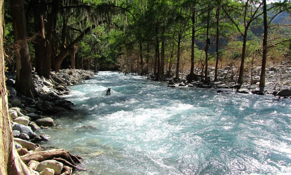 Los niveles de agua en el río Ramos no son los mismos de años anteriores. / Cortesía
