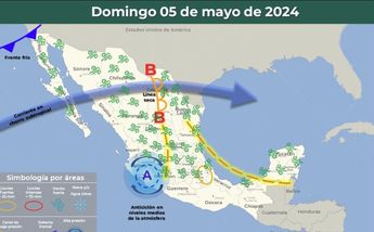 Frente frío 49 2024 cuándo entra