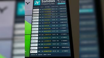 Retrasos en vuelos de Ciudad de México.| Especial