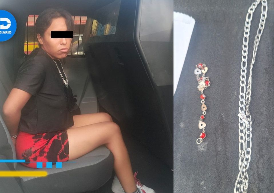 Detenida en Cuauhtémoc y Reforma en el Centro de Monterrey | Especial
