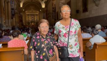 Cada año Doña Sofía y su familia participan en el Novenario, manteniendo una gran tradición en la ciudad.