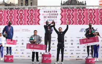 Ganadores rama varonil Maratón CdMx 2022 / Araceli López