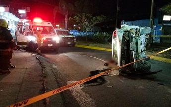 Zona donde sucedió el accidente en Zapopan / Vicente Torres Alfaro