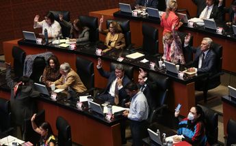 Grupo parlamentario de Morena en el Senado de la República / Araceli López