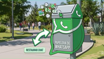 La papelera de tu WhatsApp puede almacenar más de lo que crees | Imagen generada con Gemini