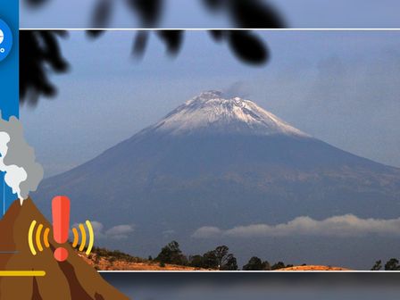 Actividad del Popocatépetl 6 de agosto de 2024 / Andrés Lobato