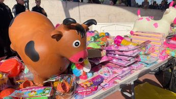 La entrega de regalos se ha realizado durante siete años. | Sebastián Cano