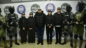 Cuatro personas más fueron detenidas junto a 'El Cara de Cochi', en Valle de Bravo.