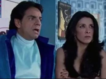 Dalilah Polanco y Eugenio Derbez durante grabaciones de la La Familia P. Luche | La Familia P. Luche