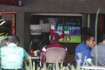 Aficionados ven México vs Polonia en restaurantes/ Ariana Pérez