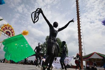 Los tiznados forman parte de la Gran Fiesta de Atlixco 2024 / Andrés Lobato