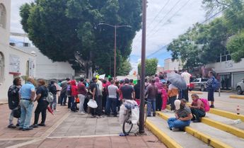 Comerciantes han protagonizado manifestaciones y confrontaciones tras la salida de Lourdes Gallardo de La Purísima / Carolina Espinosa Rivera