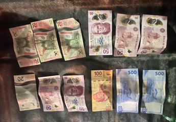 Dinero en efectivo robado por el implicado. | Cortesía