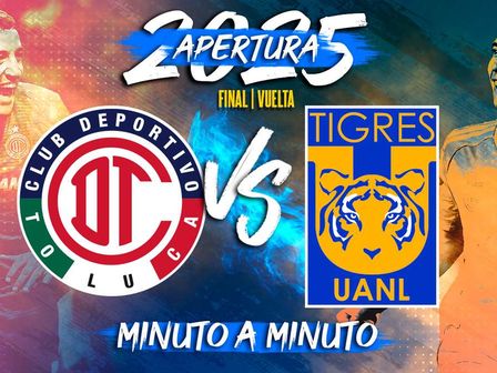 Toluca perdió en casa contra Tigres en la jornada 3 del Apertura 2025 / Especial