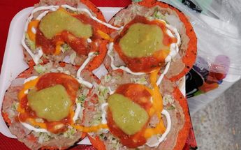 Benito puesto de tostadas en San Nicolás | Especial