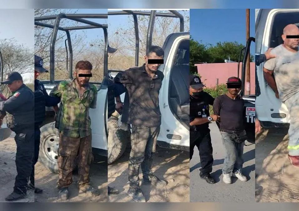 Detienen en Juárez a 5 hombres por quemar llantas y tirar basura en la calle