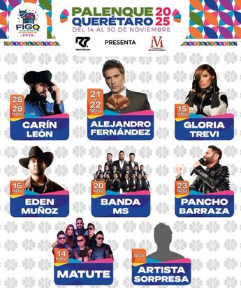 Usuarios de redes sociales aseguran que el artista sorpresa del Palenque de Querétaro 2025 será Christian Nodal.