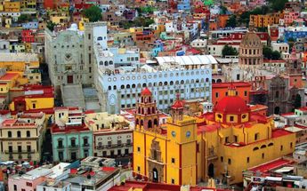 La ciudad de Guanajuato y sus minas aledañas son otro de los Patrimonios Mundiales de México. | Cortesía