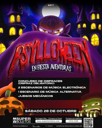 Fiesta de Halloween en antiguo Parque Plaza Sésamo en Monterrey | Especial