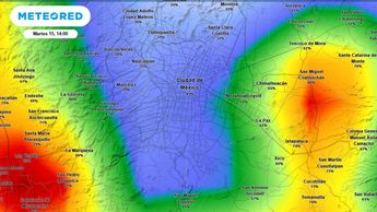 Probabilidad de lluvia en CdMx HOY 15 de julio | Meteored