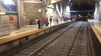 Estación Juárez de la Línea 2 del Tren Ligero. | Foto: SITEUR