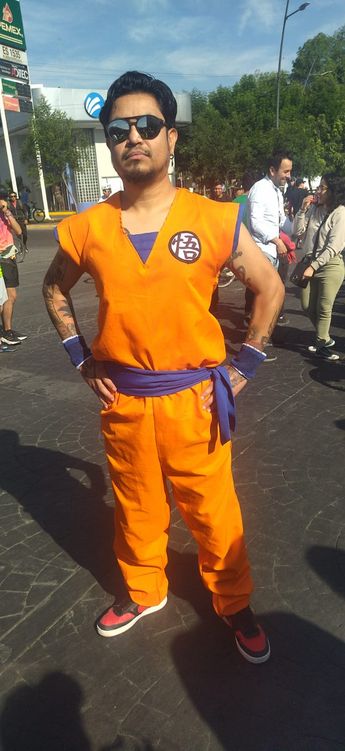 Fan de Dragon Ball en la Minerva / Diana Barajas